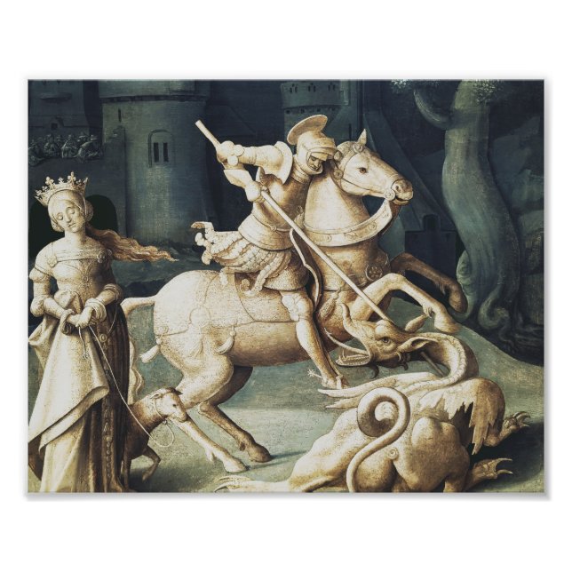 Impression Photo Saint George et le Dragon (Devant)