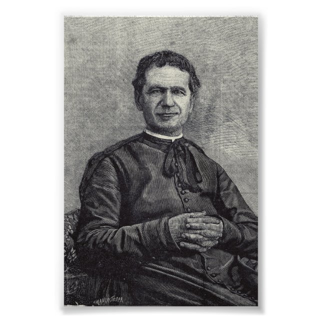 Impression Photo Saint John Bosco Prêtre et Confesseur (Devant)