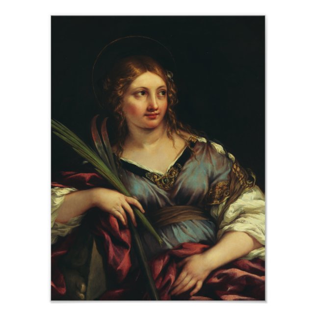 Impression Photo Saint Martina de Rome par Pietro Berrettini (Devant)