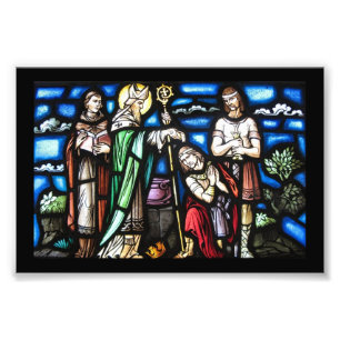 Impression Photo Saint Patrick et ses disciples