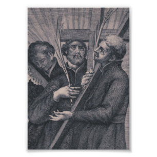 Impression Photo Saint Paul Miki Martyr japonais Art catholique