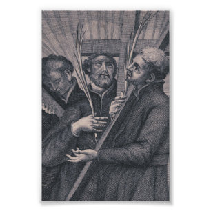 Impression Photo Saint Paul Miki, martyr japonais, art catholique