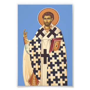 Impression Photo Saint Timothée d'Éphèse Art Orthodoxe Traditionnel