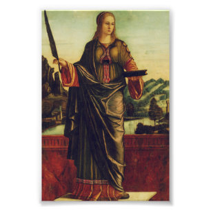 Impression Photo Sainte Anastasia de Rome Art Premium