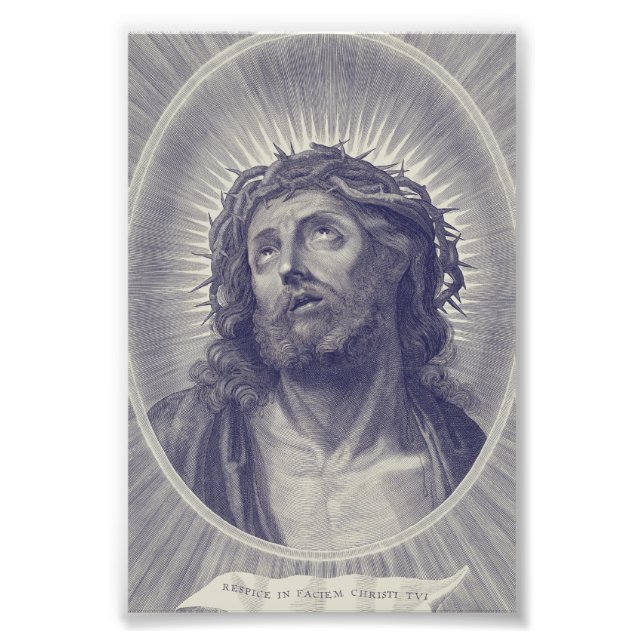 Impression Photo Sainte Face de Jésus (Devant)