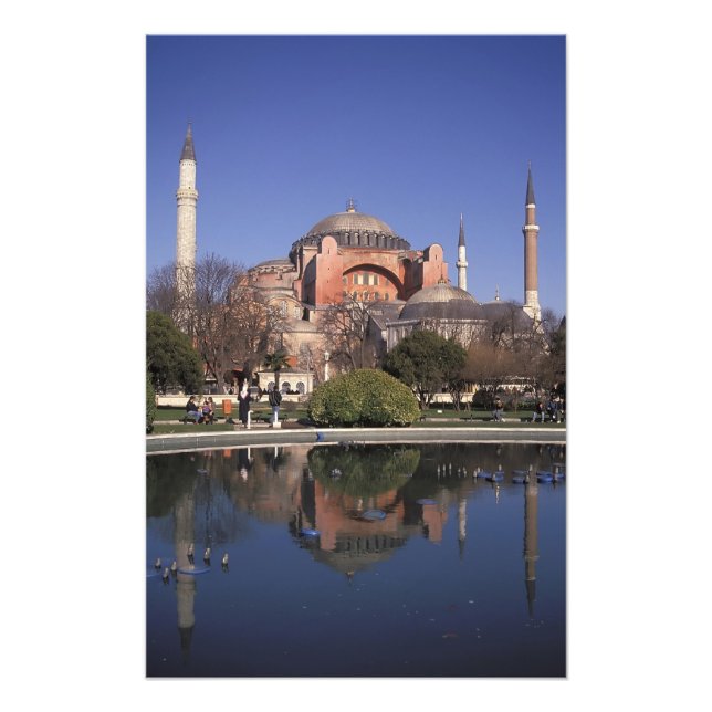 Impression Photo Sainte-Sophie, Istanbul, Turquie (Devant)