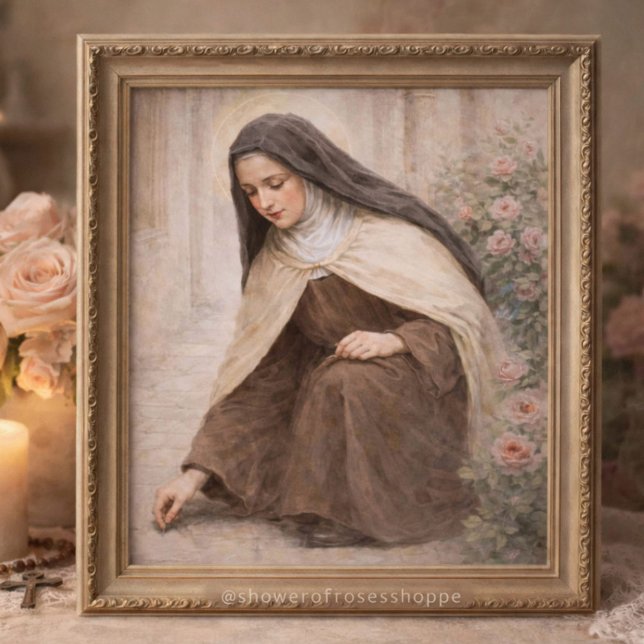 Impression Photo Sainte Thérèse de Lisieux "Petite Voie" (Créateur téléchargé)