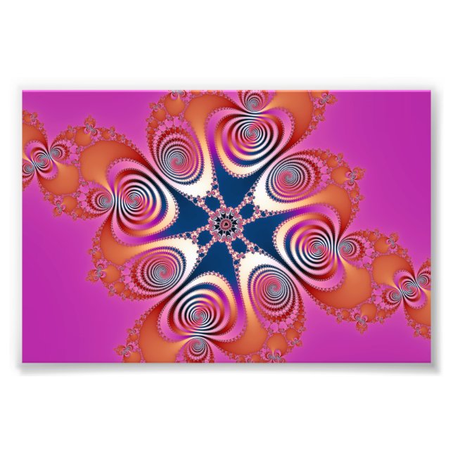 Impression Photo Salamander - Art Fractal (Devant)