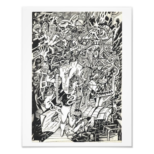 Impression Photo "Salut !", de Brian Benson, (Devant)