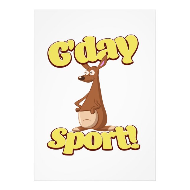 Impression Photo Salut Sport (Devant)