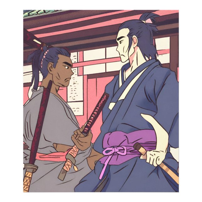 Impression Photo samouraï (Devant)