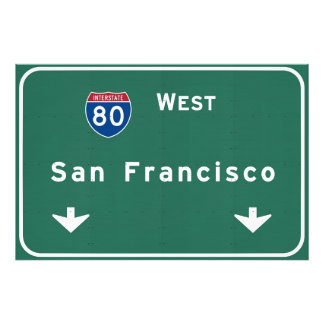 Impression Photo San Francisco California ca Interstate Highway :