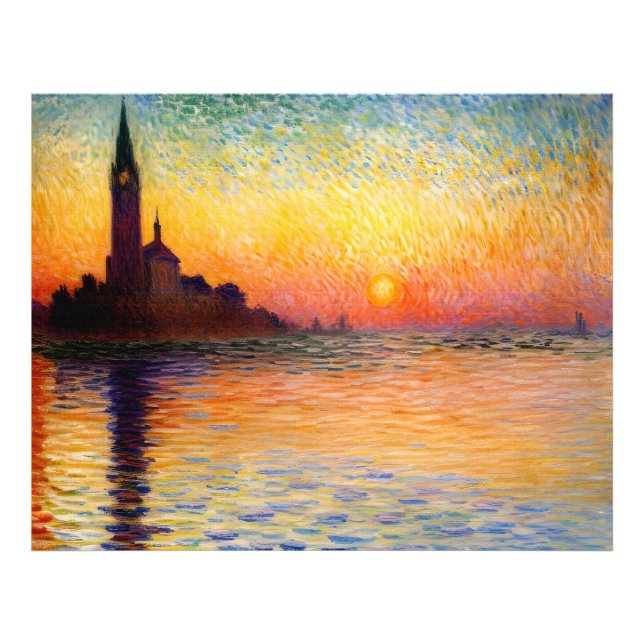 Impression Photo San Giorgio Maggiore à Dusk (Devant)
