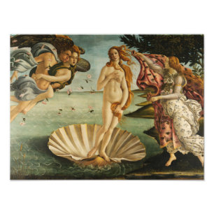 Impression Photo Sandro Botticelli - La naissance de Vénus