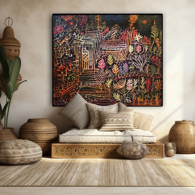 Impression Photo Sans titre (Reconstruction), Paul Klee Art Abstrai (Créateur téléchargé)