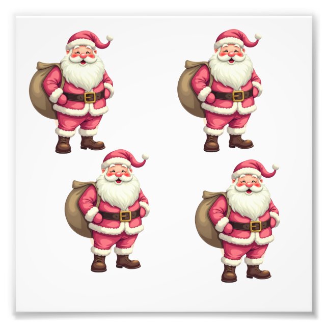 Impression Photo Santa Claus (Devant)