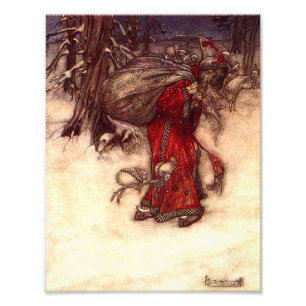 Impression Photo Santa Claus Arthur Rackham