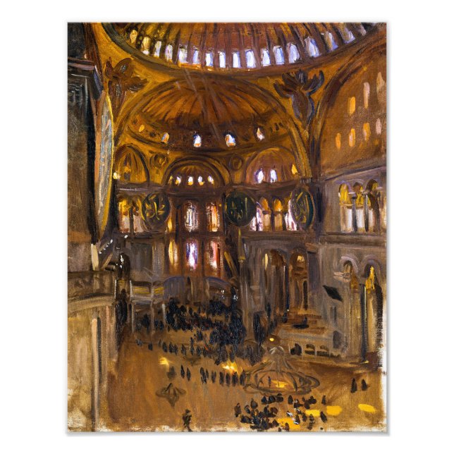 Impression Photo Santa Sofia | John Singer Sargent | (Devant)