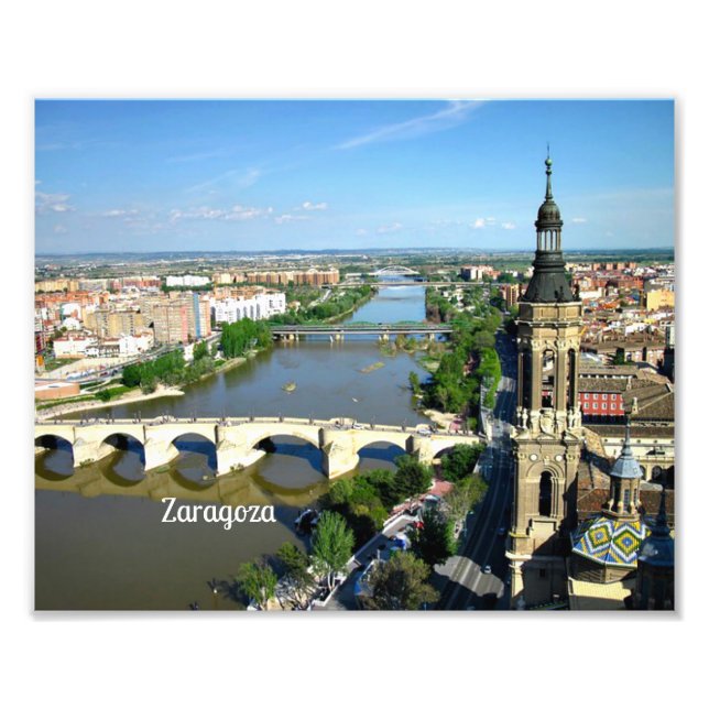 Impression Photo Saragosse, Aragon, Espagne (Devant)