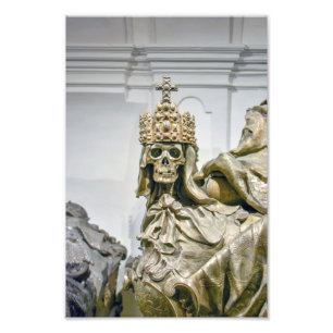 Impression Photo Sarcophage de l'empereur Charles VI, Vienne, Autri