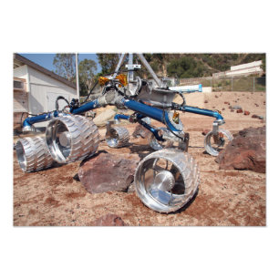 Impression Photo Scarecrow, un modèle de test de mobilité