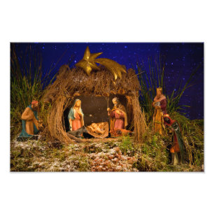 Impression Photo Scène de Nativity