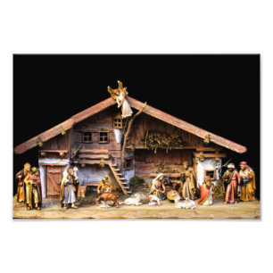 Impression Photo Scène de Noël