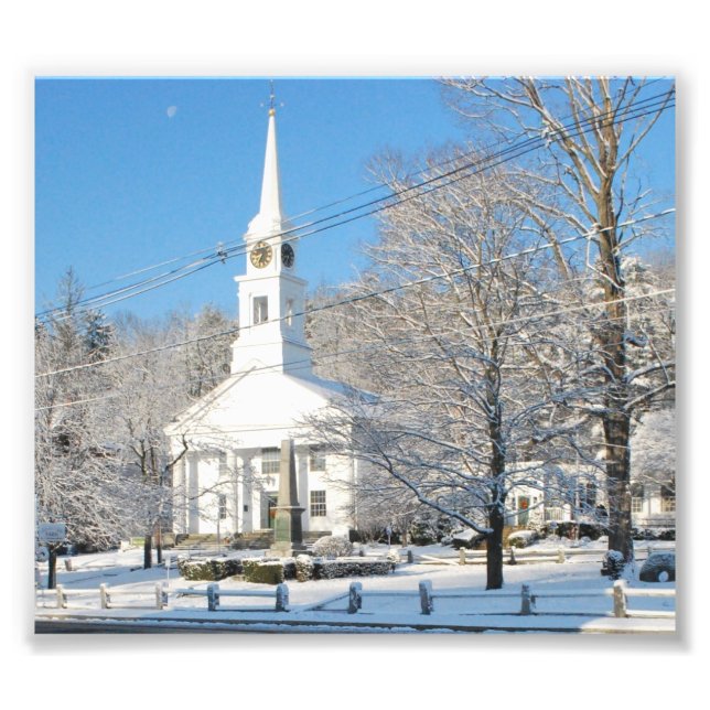 Impression Photo Scène d'hiver Sterling, Ma (Devant)
