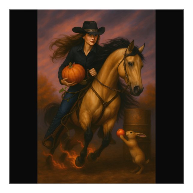 Impression Photo Scorching Fast Barrel Racing Team! (Devant)