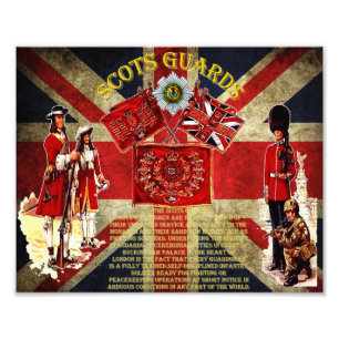 Impression Photo Scots Guards 1642 aujourd'hui Photo.