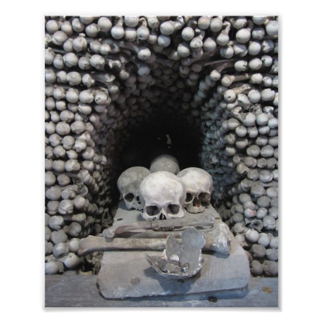 Impression Photo Seldec Ossuary Sanctuaire, Kutna Hora (Devant)