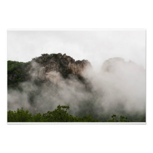 Impression Photo Seneca Rocks, Virginie-Occidentale