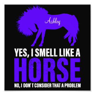 Impression Photo Sentir comme un cheval en Royal Personnalisé