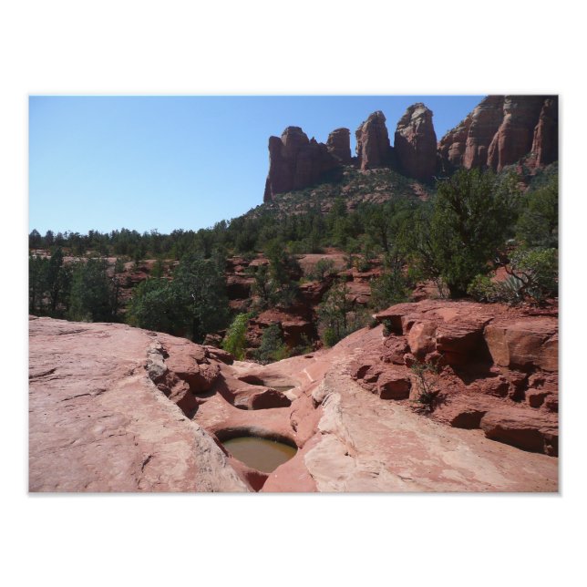 Impression Photo Sept Bassins Sacrés à Sedona Arizona (Devant)
