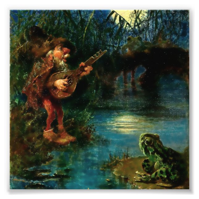 Impression Photo « Sérénade des gnomes » de Heinrich Schlitt (Devant)