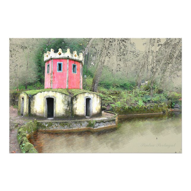 Impression Photo Serene - Sintra Portugal (Devant)