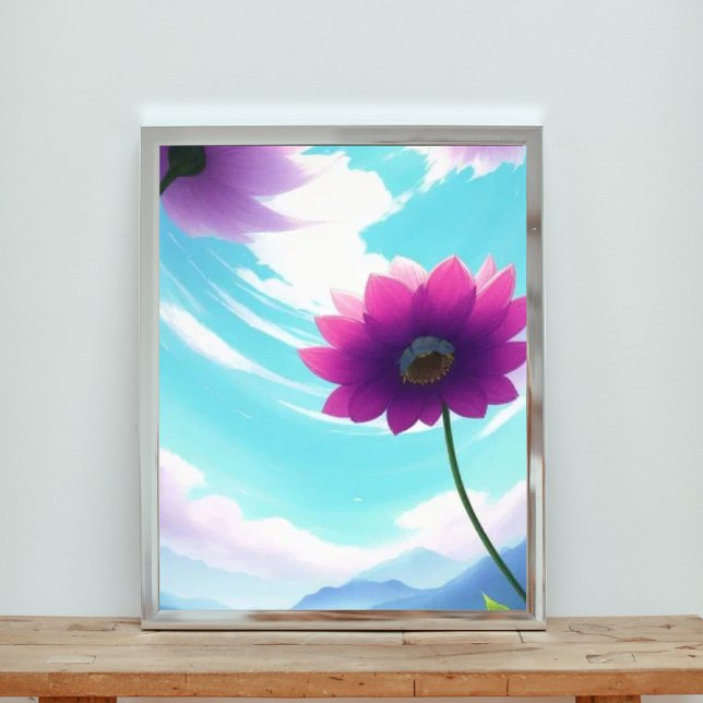 Impression Photo Serene Sky Bloom (Créateur téléchargé)