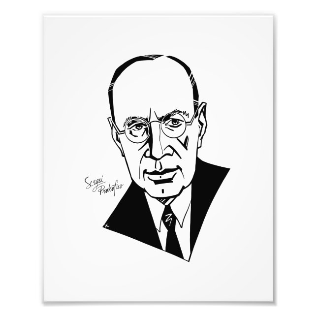 Impression Photo Sergei Prokofiev (Devant)