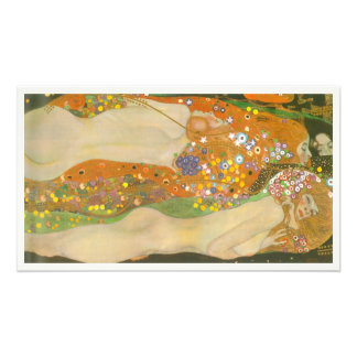 Impression Photo Serpents d'eau II par Gustav Klimt, Art nouveau