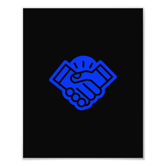 Impression Photo Serrer la main (Devant)