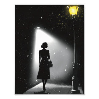 Impression Photo Seul dans la Lumière