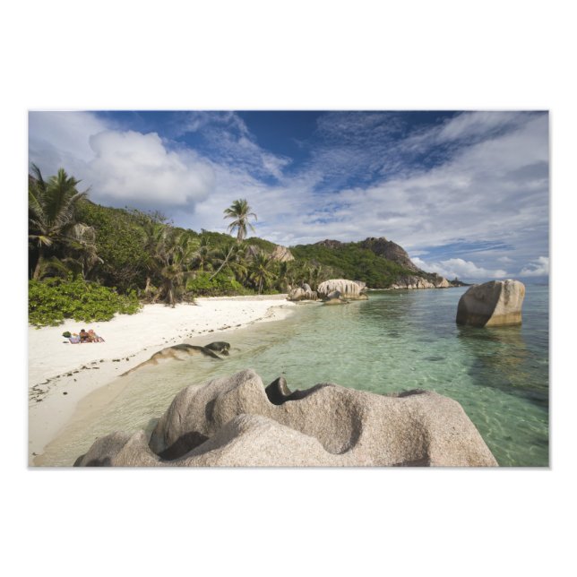 Impression Photo Seychelles, L'île de La Digue, L'Union Estate (Devant)