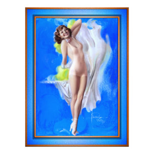 Impression Photo Showgirl par l'artiste américain Rolf Armstrong
