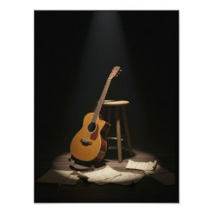 Impression Photo Silence de la musique