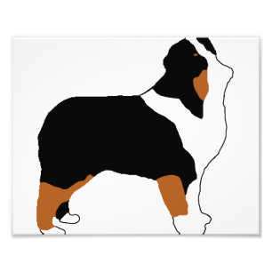 Impression Photo silo de tri noir aussie