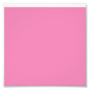 Impression Photo simple couleur solide minimale personnalisée