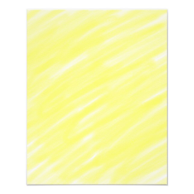 Impression Photo simple couleur solide simple personnalisé jaune pa (Devant)