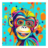Singe souriant