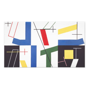 Impression Photo Six espaces avec croix   Sophie Taeuber-Arp  