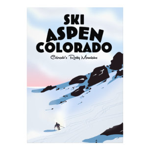 Impression Photo Ski Aspen Colorado